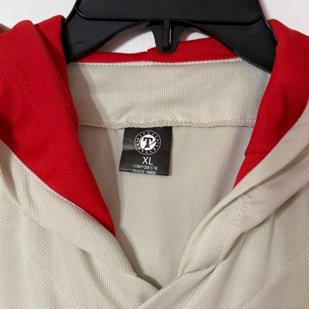 TEXAS RANGERS City Connect Hooded Jersey size XL - Picture 2 of 4